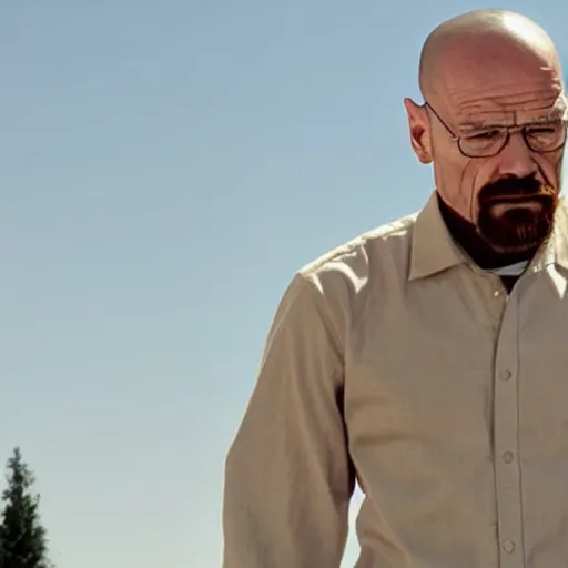 Image similar to walter white as gigachad