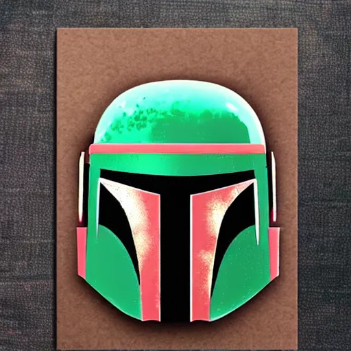 Image similar to boba fett nft, random artstyle