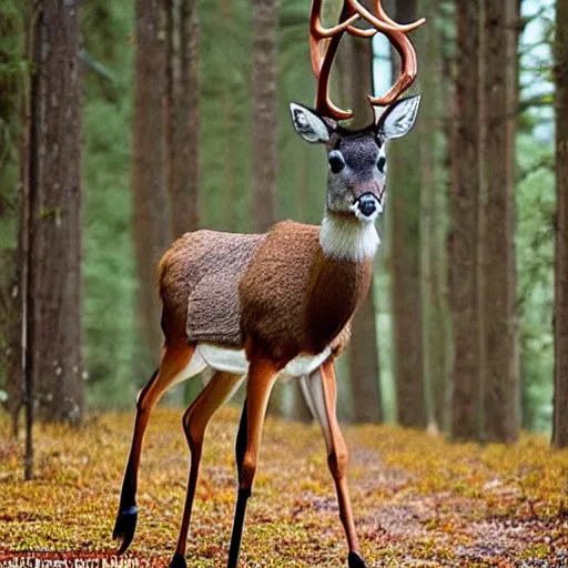 Image similar to 🦌 🕴️