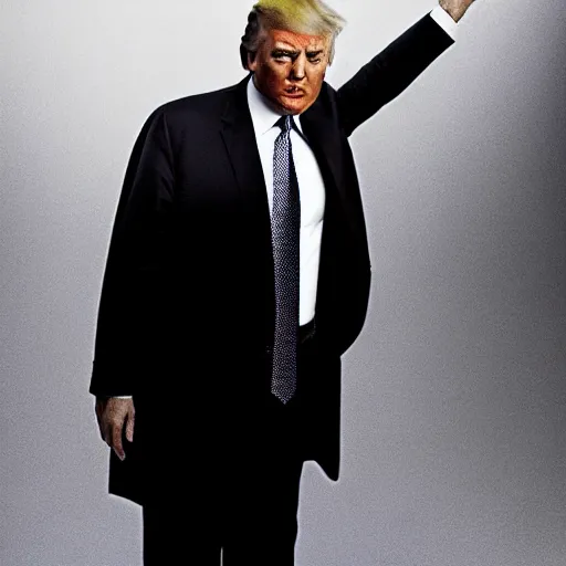 Prompt: a shot of donald trump as a demon, photorealistic, natural light, by annie leibowitz