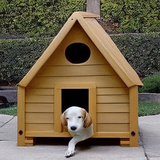 Image similar to dog house mansion for snoopy, immense scale, grand