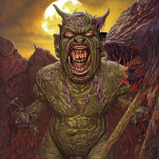 Image similar to creepy goblin orc by Mark Brooks, Donato Giancola, Victor Nizovtsev, Scarlett Hooft, Graafland, Chris Moore