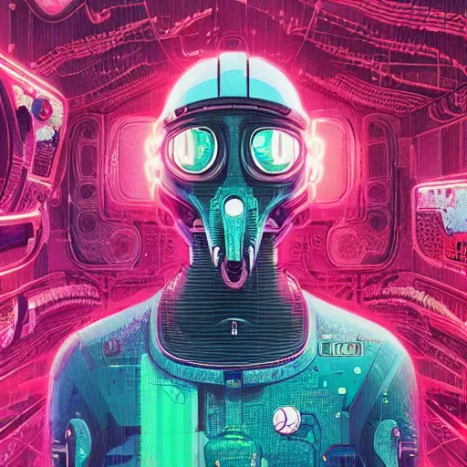 Image similar to hyperrealistic portrait of a squid monster astronaut, full body portrait, well lit, intricate abstract. cyberpunk, intricate artwork, by Tooth Wu, wlop, beeple. in the style of Jin Kagetsu, James Jean and wlop, highly detailed, sharp focus, intricate concept art, digital painting, ambient lighting, 4k, artstation