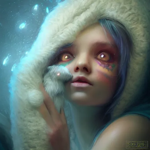 Image similar to The snuggliest snuggles in the world, huggy wuggy from poppy playtime video game, fullbody, ultra high detailed, glowing lights, oil painting, Greg Rutkowski, Charlie Bowater, Beeple, unreal 5, DAZ, hyperrealistic, octane render, RPG portrait, dynamic lighting, fantasy art, beautiful face