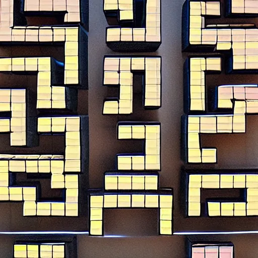 man playing tetris in real life with giant blocks, | Stable Diffusion |  OpenArt