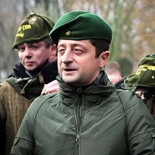 Image similar to zelensky war hero