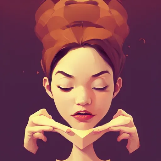 Image similar to funny drinker, smooth face, centered, solid bacgkround, median photoshop filter cutout vector behance, hd by artgerm, jesper ejsing, by rhads, makoto shinkai and lois van baarle, ilya kuvshinov, rossdraws, illustration, art by ilya kuvshinov and gustav klimt