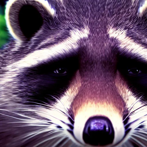 Prompt: a sad raccoon, so sad, he is crying, photorealism, painterly, artstation, unreal engine, concept art, extremely detailed, 4 k