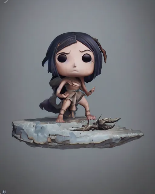 Image similar to Highly detailed Funko pop of Aurene, unreal engine, fantasy art by Greg Rutkowski, Loish, Rhads, Makoto Shinkai and Lois van baarle, ilya kuvshinov, rossdraws global illumination, radiant light, detailed and intricate environment