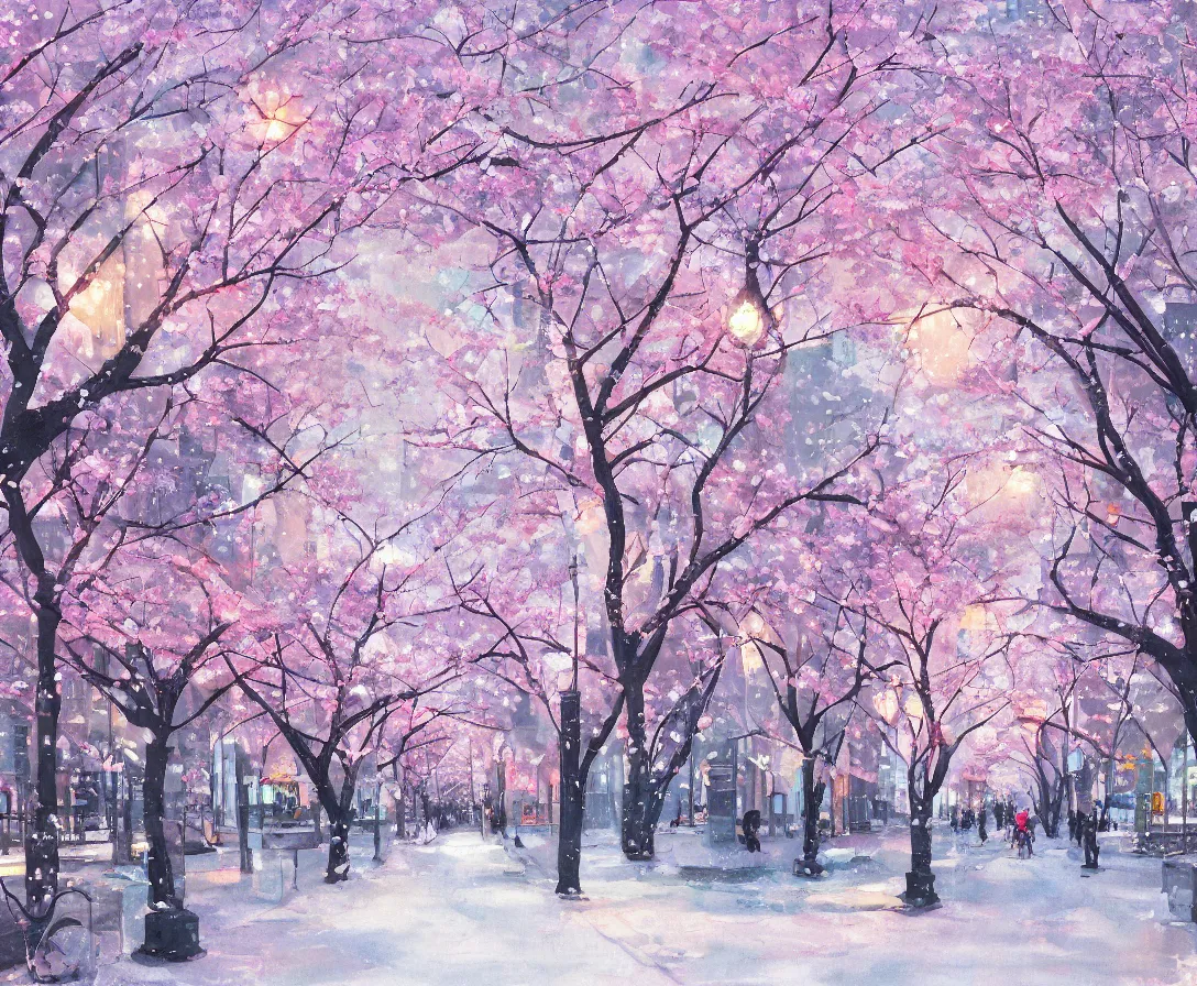 Cherry Blossom's Winter Gear NaimahTaylor - Illustrations ART street