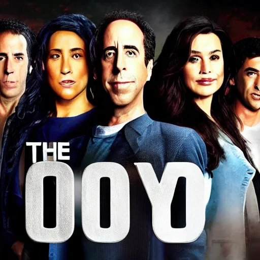 Prompt: the 1 0 0 tv show except everyone is jerry seinfeld hyperrealism photo - realistic