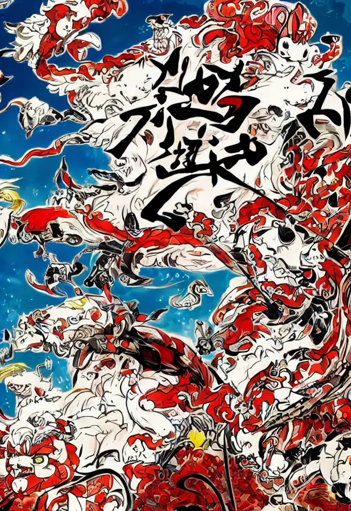 Image similar to « okami 2 on playstation 5 poster »