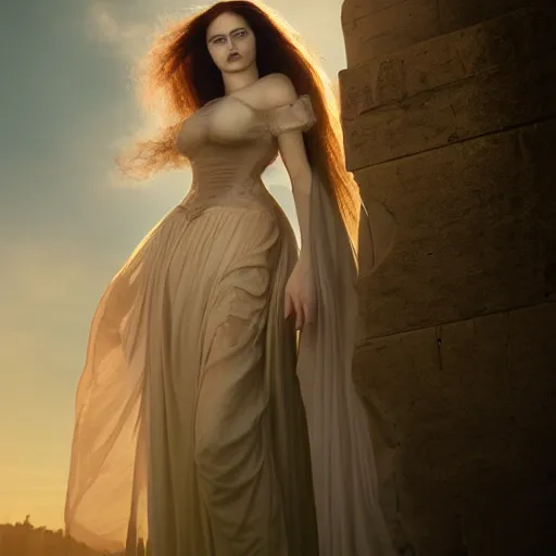 Image similar to photographic portrait of a stunningly beautiful gothic female in soft dreamy light at sunset, by edward robert hughes, annie leibovitz and steve mccurry, david lazar, jimmy nelsson, breathtaking, 8 k resolution, extremely detailed, beautiful, establishing shot, artistic, hyperrealistic, beautiful face, octane render