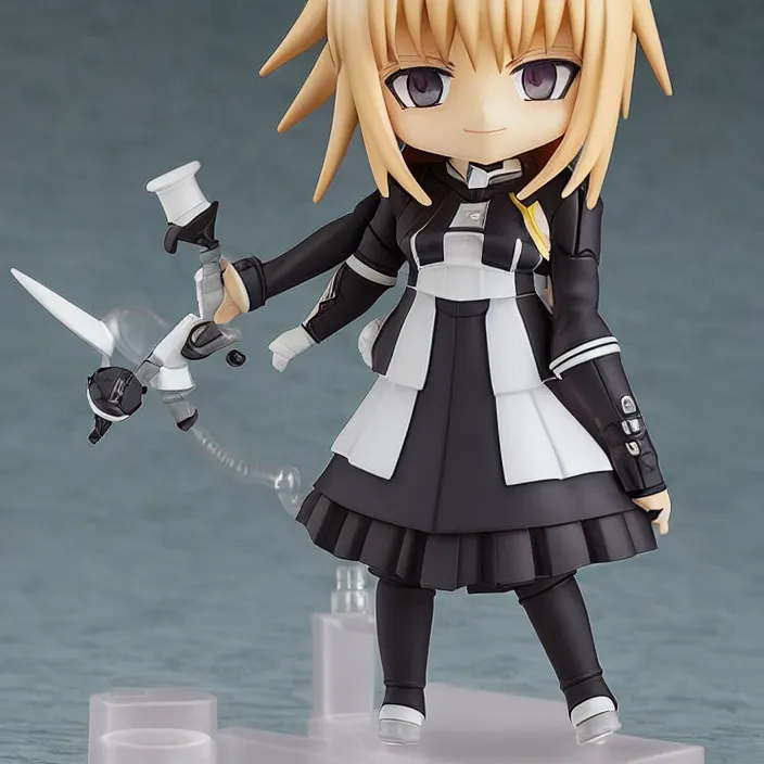 Image similar to einstien, an anime nendoroid of einstien, figurine, detailed product photo