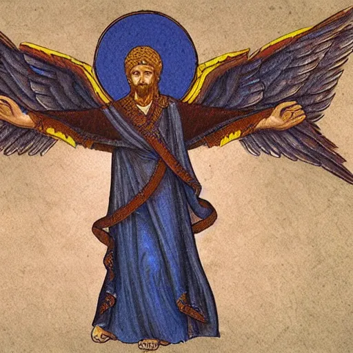 Image similar to biblically accurate seraphim