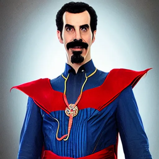 Prompt: Borat as Dr Strange