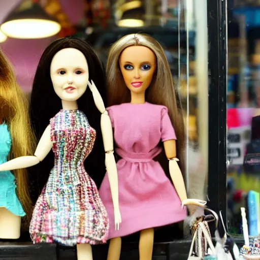 Image similar to beauty dolls in amsterdam shop