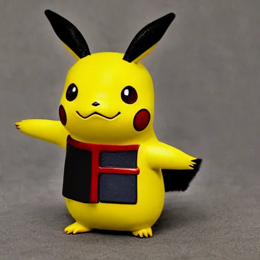 Image similar to pikachu with a samurai armor