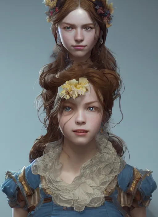 Prompt: belle, naturel, hyper detailed, digital art, trending in artstation, cinematic lighting, studio quality, smooth render, unreal engine 5 rendered, octane rendered, art style by klimt and nixeu and ian sprigger and wlop and krenz cushart