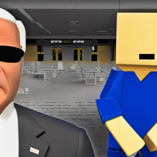 Prompt: roblox joe biden