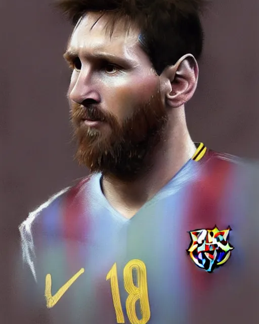 ArtStation - Messi Argentina Home Authentic Jersey World Cup