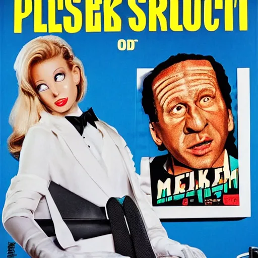 Image similar to Movie about plastic surgery directed by Mel Brooks poster art live action shots