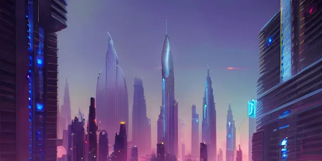 Image similar to giant glowing futuristic cubes in the sky above a cyberpunk dubai city, atmospheric lighting, intricate, volumetric lighting, beautiful, sharp focus, ultra detailed, in the art style of marc simonetti, bowater charlie and brom gerald, astrophotography