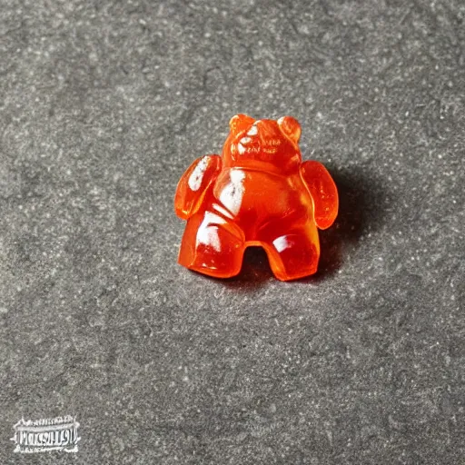 Image similar to tardigrade haribo gummy bear