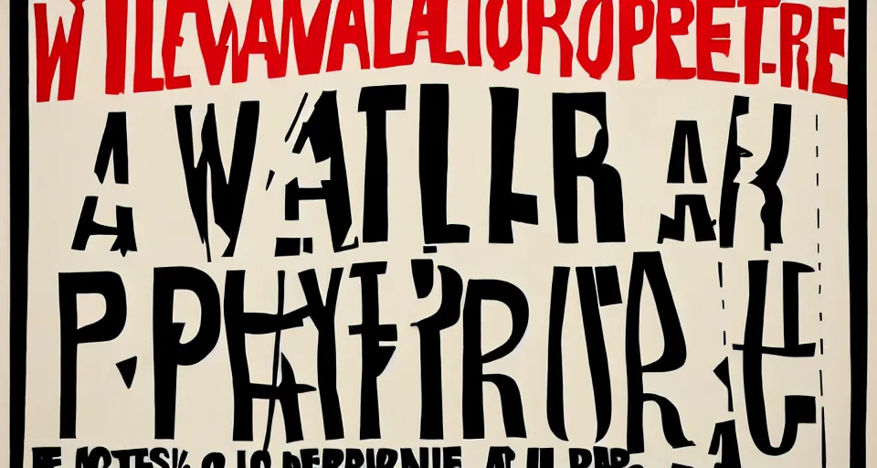 Prompt: a number of atelier populaire anti - war posters on a parisien wall, by atelier populaire, may 6 8, screenprint, hand drawn typography, bold simple shapes, single flat colour, ripped, vector art, sharp focus, highly detailed, cinematic lighting, 8 k, hd