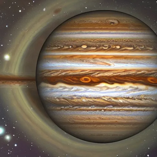 Prompt: The planet jupiter is being repaired