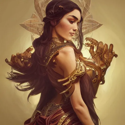 Image similar to mega logo symbol, western, d & d, fantasy, intricate, elegant, highly detailed, digital painting, artstation, concept art, matte, sharp focus, illustration, art by artgerm and greg rutkowski and alphonse mucha