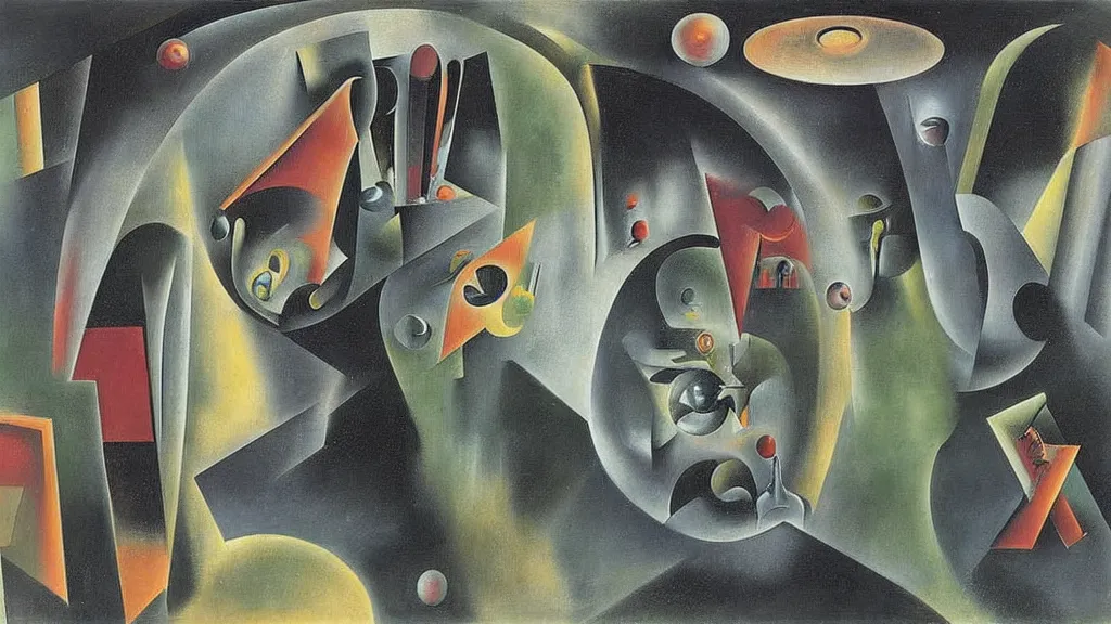 Prompt: a vision of interdimensional transport, by roberto matta, james gleeson, dali, magritte