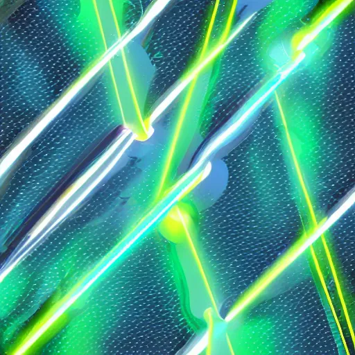 Prompt: electric hazard lightning bolt, highly detailed, 4K HD, vector art, yellow cyan and green color pallet