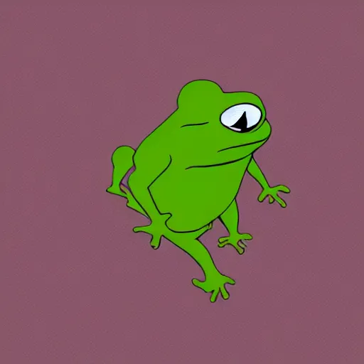 Image similar to realistic fat pepe the frog