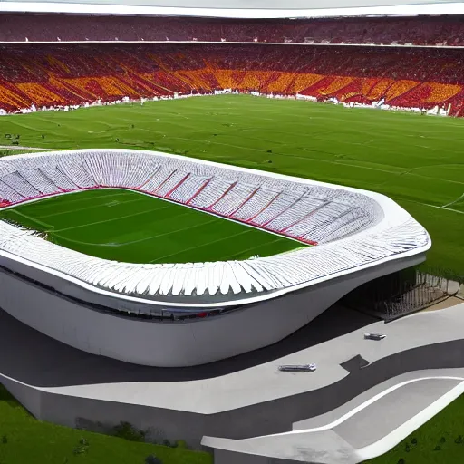 Image similar to Roma new stadium,