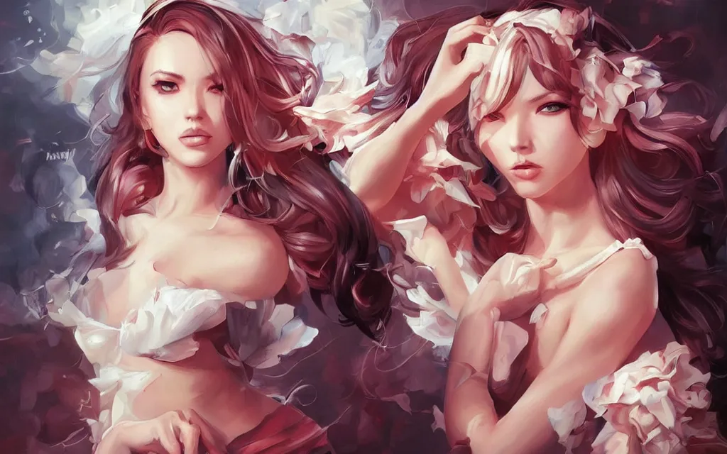 Prompt: a beautiful painting representative of the art style of artgerm