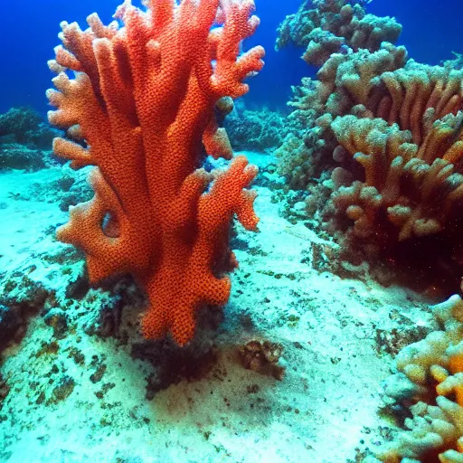 Image similar to underwater coral bed