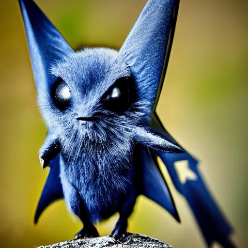 Image similar to national geographic photo of golbat, pokemon in the wild, intricate, portrait, 8 k highly professionally detailed, hdr, award winning