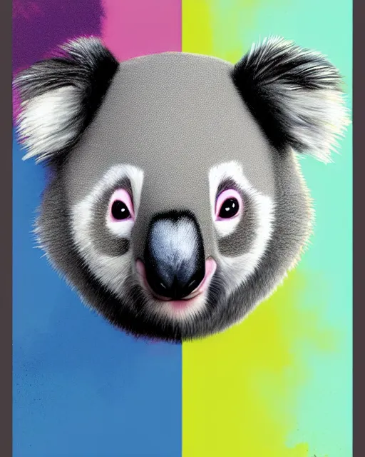 a koala with the colors of a panda!dream An epic | Stable Diffusion |  OpenArt