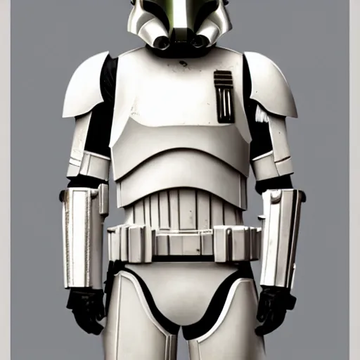 Prompt: an imperial stormtrooper walking, full body photography, extremely long shot, long shot, full-length, head-to-toe, concept art by Doug Chiang cinematic, realistic painting, high definition, concept art, the Mandalorian concept art style