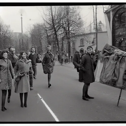 Prompt: Communistic Poland, 1970s vintage photo