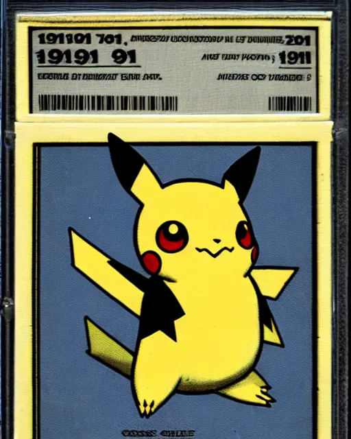 Image similar to a pokemon card from the 1 9 1 0 s