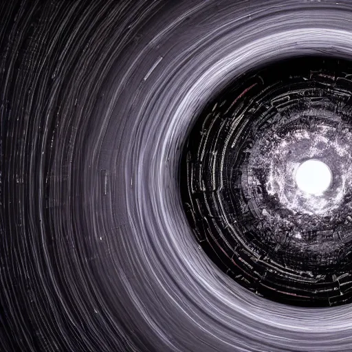 Image similar to inside of a blackhole, 8k, super detailed