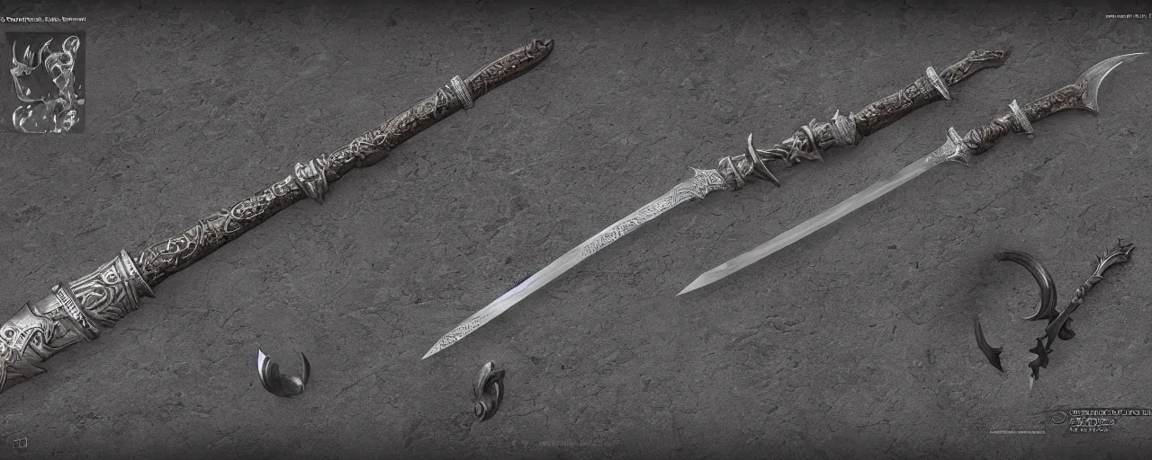 Prompt: basic steel sword, steel, sword, crystals, engravings, forged, blacksmith product design, jewelry, art by gerald brom, greg rutkowski and artgerm and james jean and zdzisław beksinski, 8 k, unreal engine, c 4 d