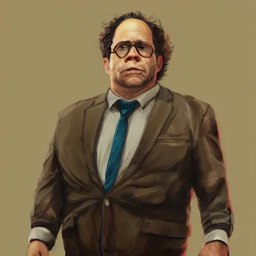 Prompt: glenn howerton as frank reynolds in iasip, made by stanley artgerm lau, wlop, rossdraws, artstation, cgsociety, concept art, cgsociety, octane render, trending on artstation, artstationhd, artstationhq, unreal engine, 4 k, 8 k