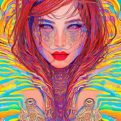 Image similar to the portrait of a beautiful and elegant young woman made up of peppers, an ultrafine detailed illustration by james jean, intricate linework, bright colors, final fantasy, behance contest winner, vanitas, angular, altermodern, unreal engine 5 highly rendered, global illumination, radiant light, detailed and intricate environment