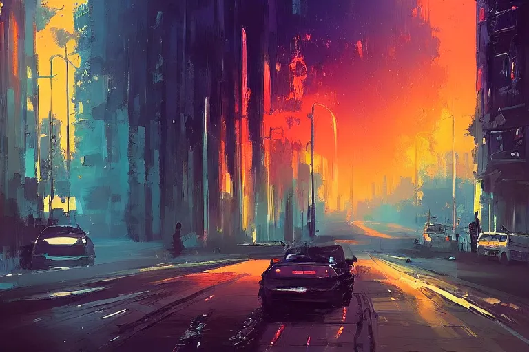 Image similar to by alena aenami, trending on artstation