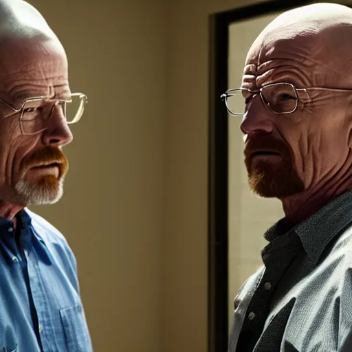 Image similar to a film still of walter white's father in breaking bad, walter white's father, realistic, hyperrealistic, ultra realistic, real, real world, highly detailed, very detailed, extremely detailed, intricate details, 8 k resolution, hd quality, film still