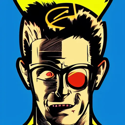 Image similar to retro futurist illustration art by butcher billy