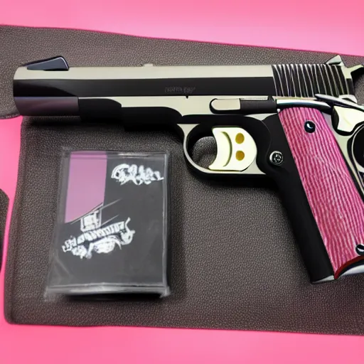 Image similar to pink colt 1 9 1 1 in anime style